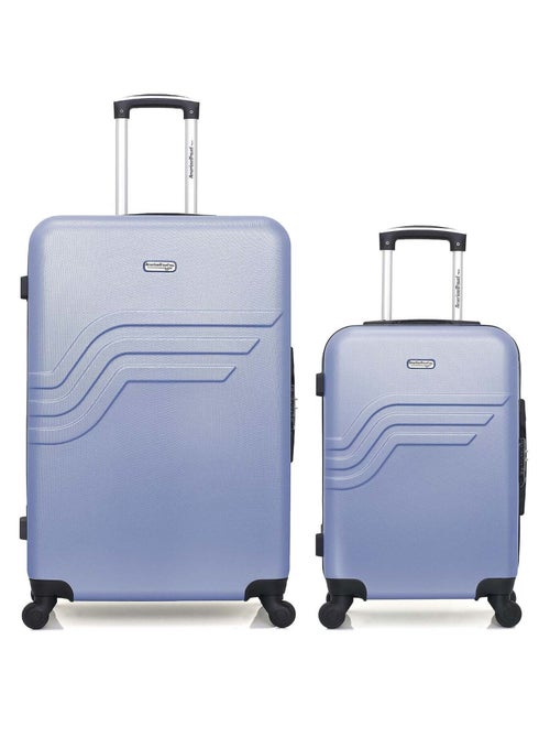 AMERICAN TRAVEL - LOT DE 2 - Valises grand format et cabine QUEENS - Kiabi