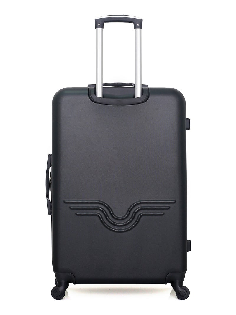 AMERICAN TRAVEL - LOT DE 2 - Valises grand format et vanity CHELSEA Noir - Kiabi