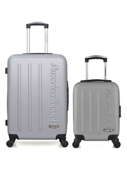 AMERICAN TRAVEL - LOT DE 2 - Valises weekend et cabine XXS BRONX - Kiabi