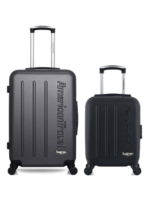 AMERICAN TRAVEL - LOT DE 2 - Valises weekend et cabine XXS BRONX - Kiabi