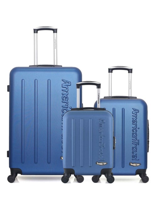 AMERICAN TRAVEL - LOT DE 3 - Valises grand format, cabine et cabine XXS BRONX - Kiabi