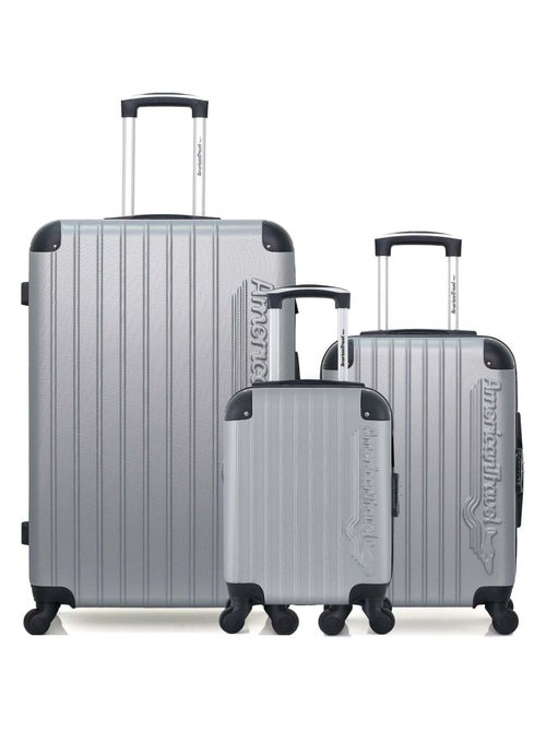 AMERICAN TRAVEL - LOT DE 3 - Valises grand format, cabine et cabine XXS BUDAPEST - Kiabi