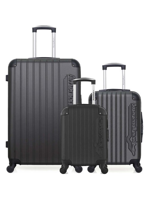 AMERICAN TRAVEL - LOT DE 3 - Valises grand format, cabine et cabine XXS BUDAPEST - Kiabi