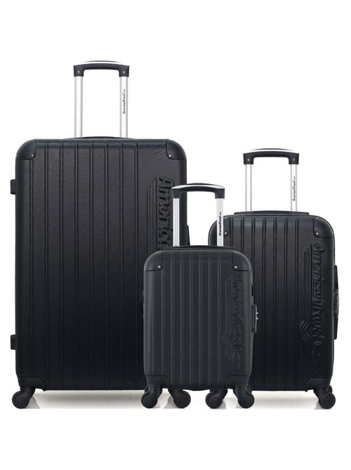 AMERICAN TRAVEL - LOT DE 3 - Valises grand format, cabine et cabine XXS BUDAPEST - Kiabi