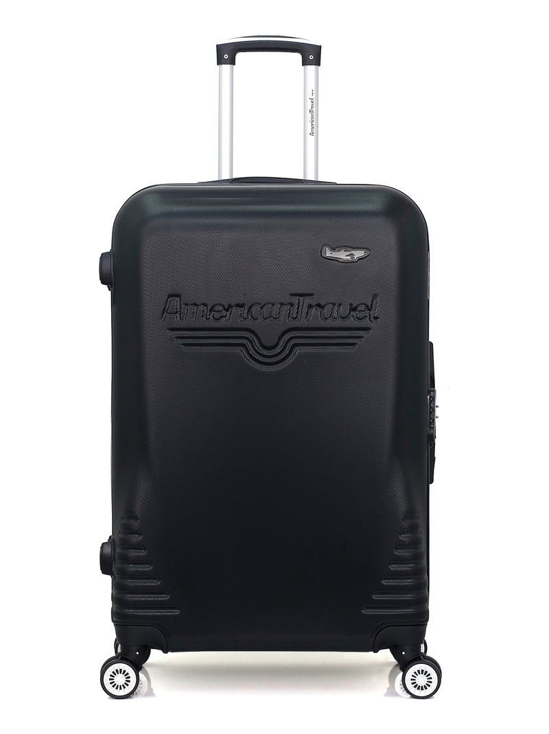 AMERICAN TRAVEL - LOT DE 3 - Valises grand format, weekend et cabine DC Noir - Kiabi