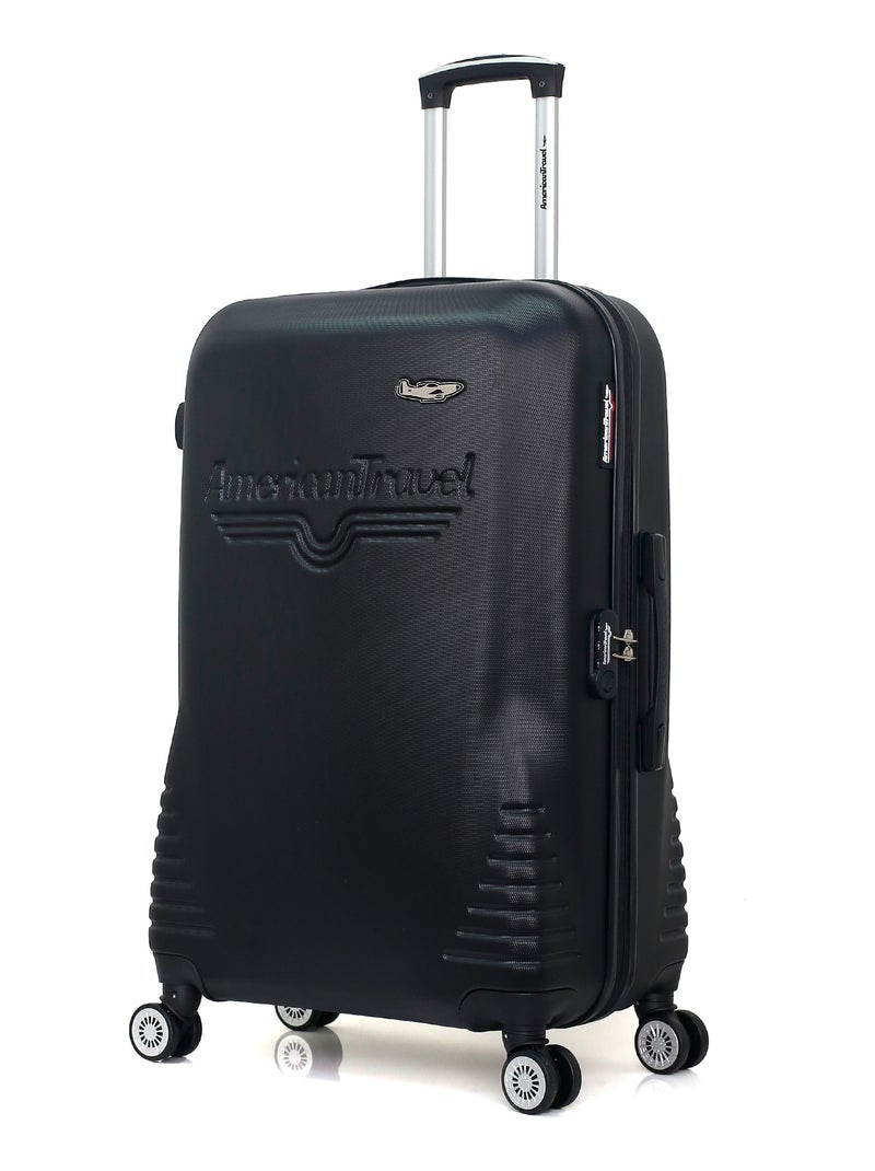 AMERICAN TRAVEL - LOT DE 3 - Valises grand format, weekend et cabine DC Noir - Kiabi