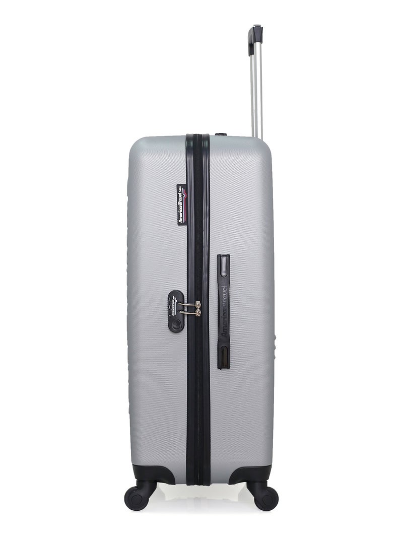 AMERICAN TRAVEL - LOT DE 3 - Valises grand format, weekend et cabine XXS BRONX Gris - Kiabi