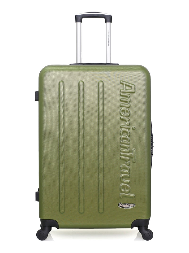 AMERICAN TRAVEL - LOT DE 3 - Valises grand format, weekend et cabine XXS BRONX Kaki - Kiabi