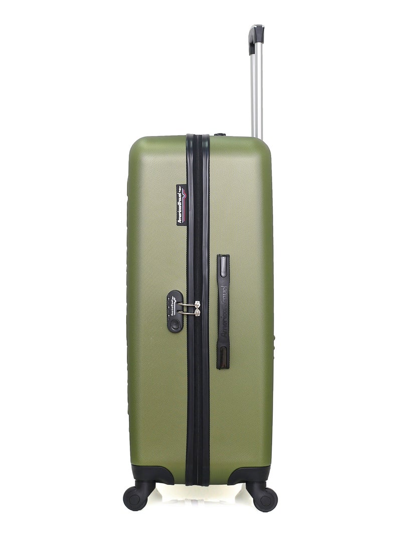 AMERICAN TRAVEL - LOT DE 3 - Valises grand format, weekend et cabine XXS BRONX Kaki - Kiabi