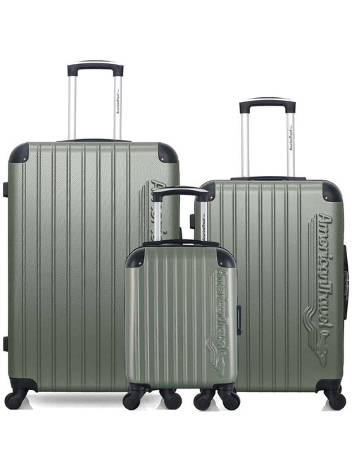 AMERICAN TRAVEL - LOT DE 3 - Valises grand format, weekend et cabine XXS BUDAPEST - Kiabi