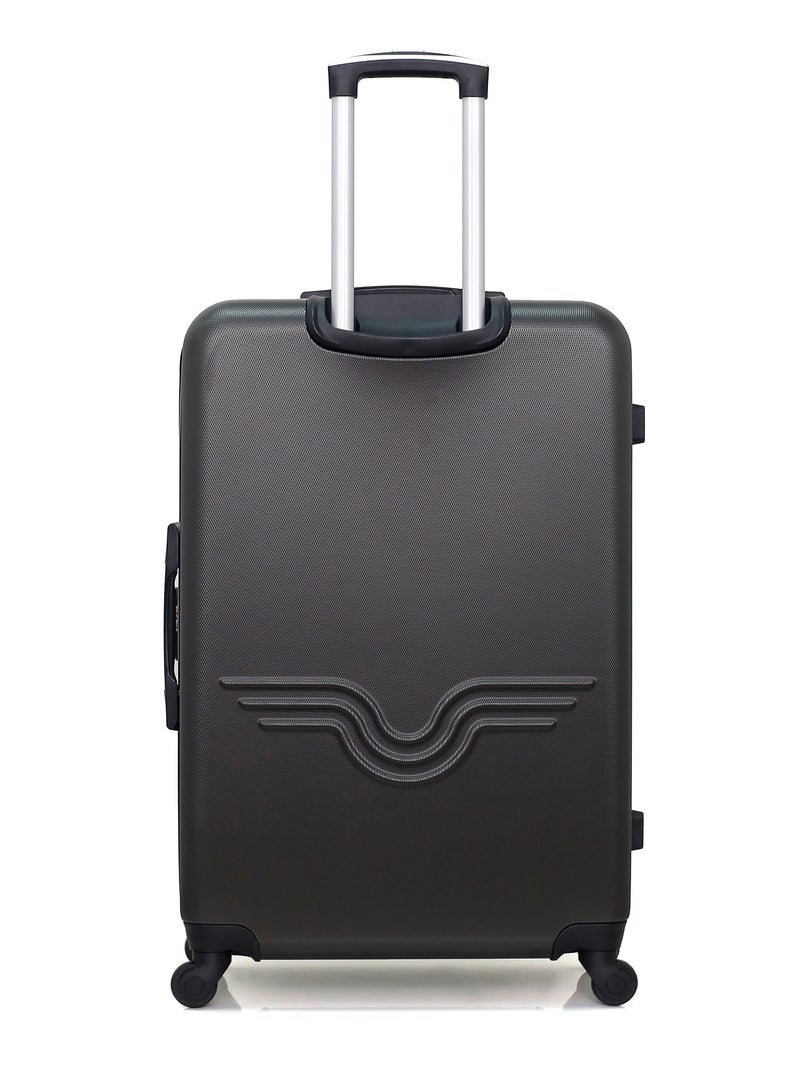 AMERICAN TRAVEL - LOT DE 4 - Valises grand format, weekend, cabine et cabine XXS BRONX Gris foncé - Kiabi