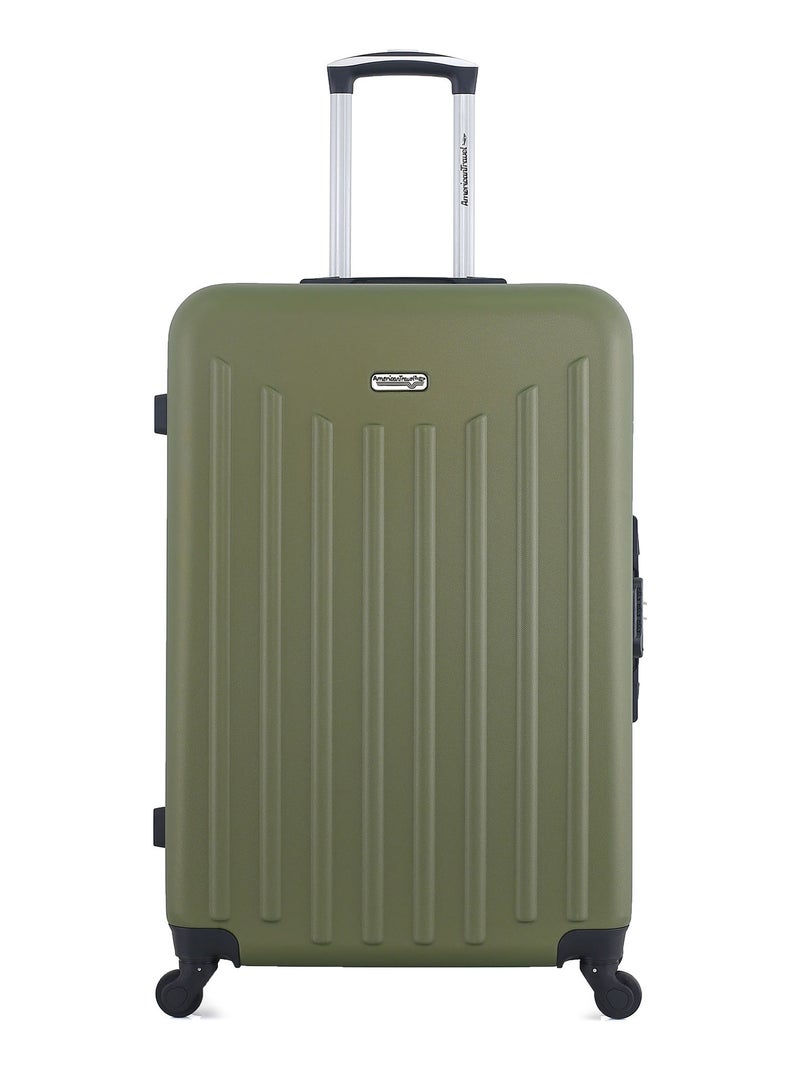 AMERICAN TRAVEL - LOT DE 4 - Valises grand format, weekend, cabine et cabine XXS BROOKLYN Kaki - Kiabi