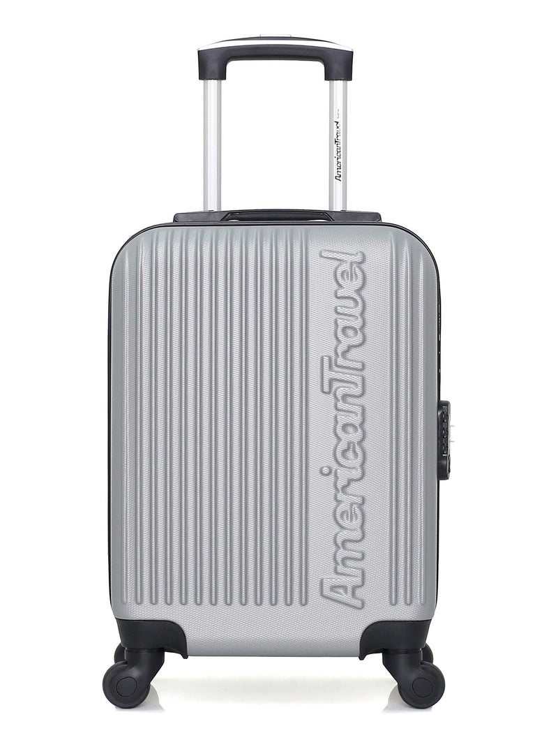 AMERICAN TRAVEL - Set de 2 Valises NASHVILLE-H 50 cm 4 Roues Gris - Kiabi