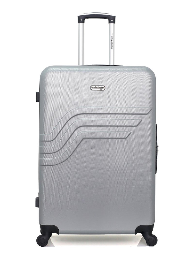 AMERICAN TRAVEL - Set de 3 ABS QUEENS 75 cm Gris - Kiabi