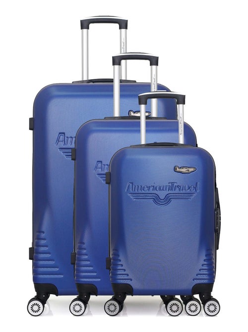 AMERICAN TRAVEL - Set de 3 Valises DC 75 cm 4 Roues - Kiabi