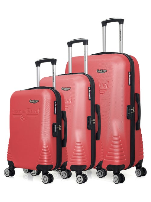 AMERICAN TRAVEL - Set de 3 Valises DC 75 cm 4 Roues - Kiabi