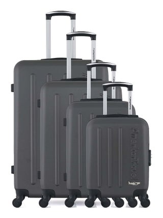 AMERICAN TRAVEL - Set de 4 Valises BRONX-M 75 cm 4 Roues