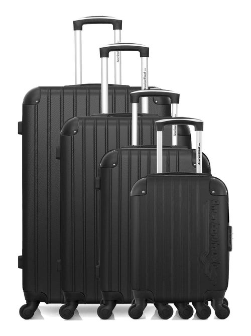 AMERICAN TRAVEL - Set de 4 Valises BUDAPEST-M 75 cm 4 Roues - Kiabi