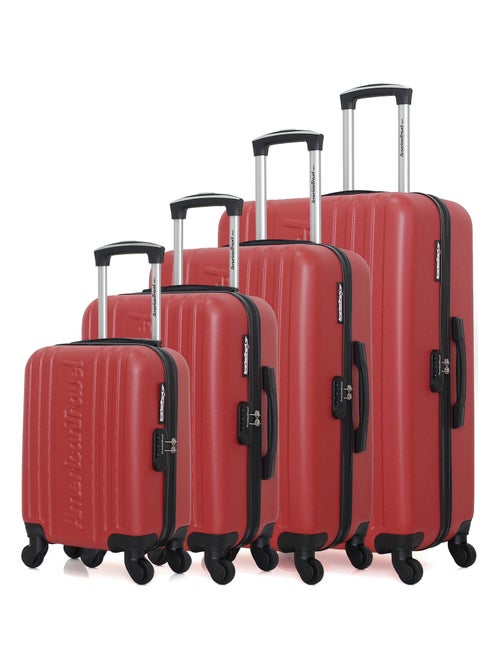 AMERICAN TRAVEL - Set de 4 Valises SPRINGFIELD-M 75 cm 4 Roues - Kiabi