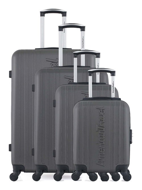 AMERICAN TRAVEL - Set de 4 Valises SPRINGFIELD-M 75 cm 4 Roues - Kiabi