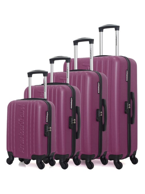 AMERICAN TRAVEL - Set de 4 Valises SPRINGFIELD-M 75 cm 4 Roues - Kiabi