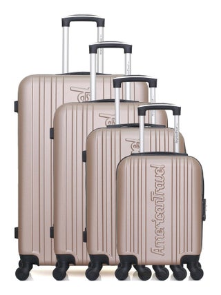 AMERICAN TRAVEL - Set de 4 Valises SPRINGFIELD-M 75 cm 4 Roues
