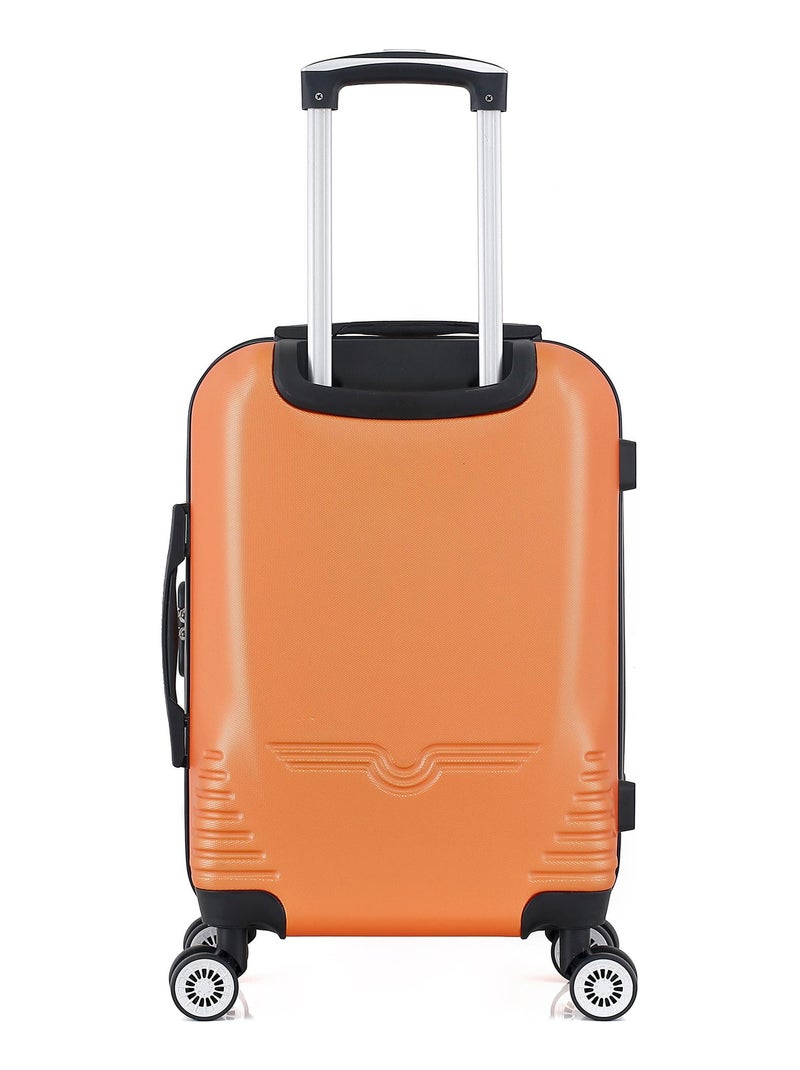 AMERICAN TRAVEL - Valise Cabine DC 55 cm 4 Roues Orange - Kiabi