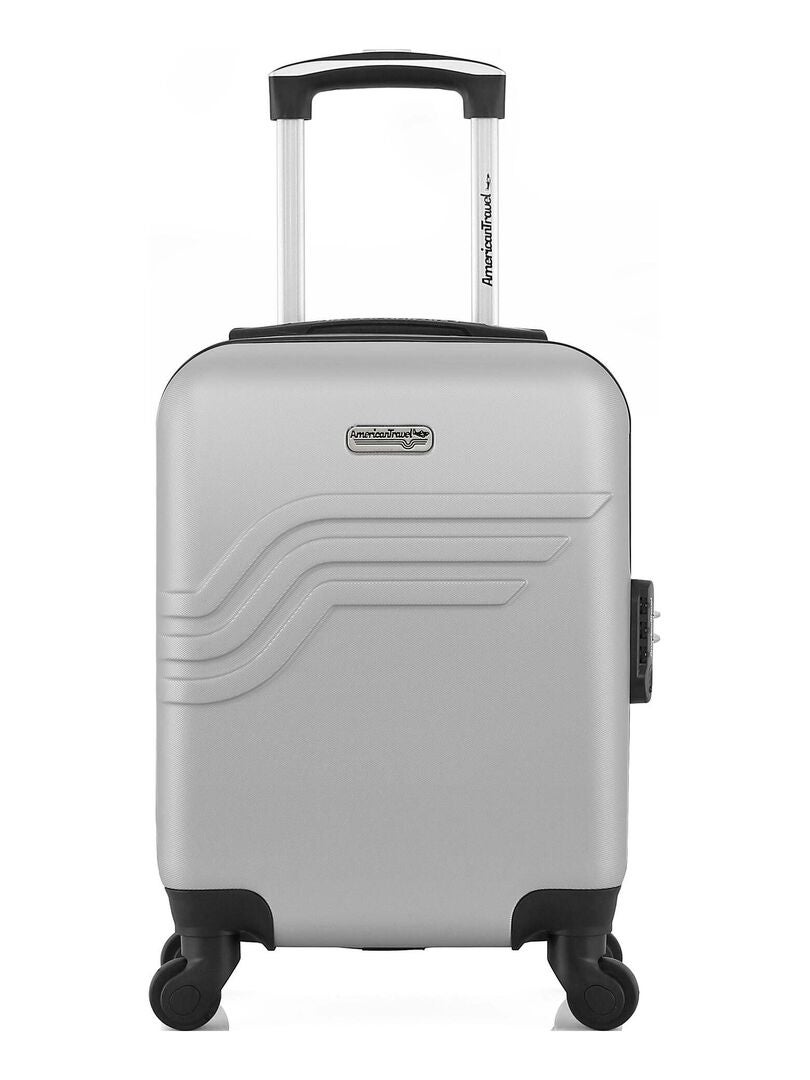 HERO - Valise Cabine XXS LIPARI 46 cm 4 Roues - Rose Métal - 34.90