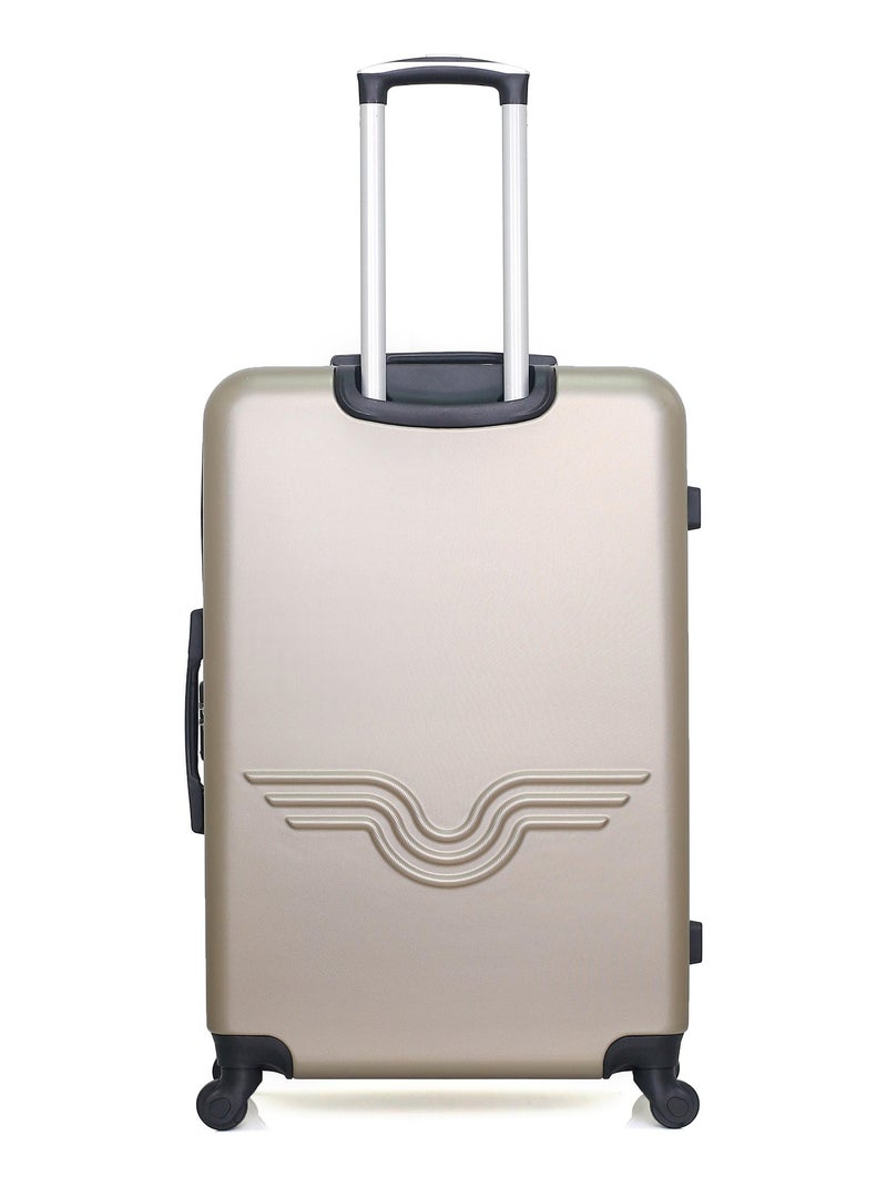 AMERICAN TRAVEL - Valise Grand Format BRONX Beige - Kiabi
