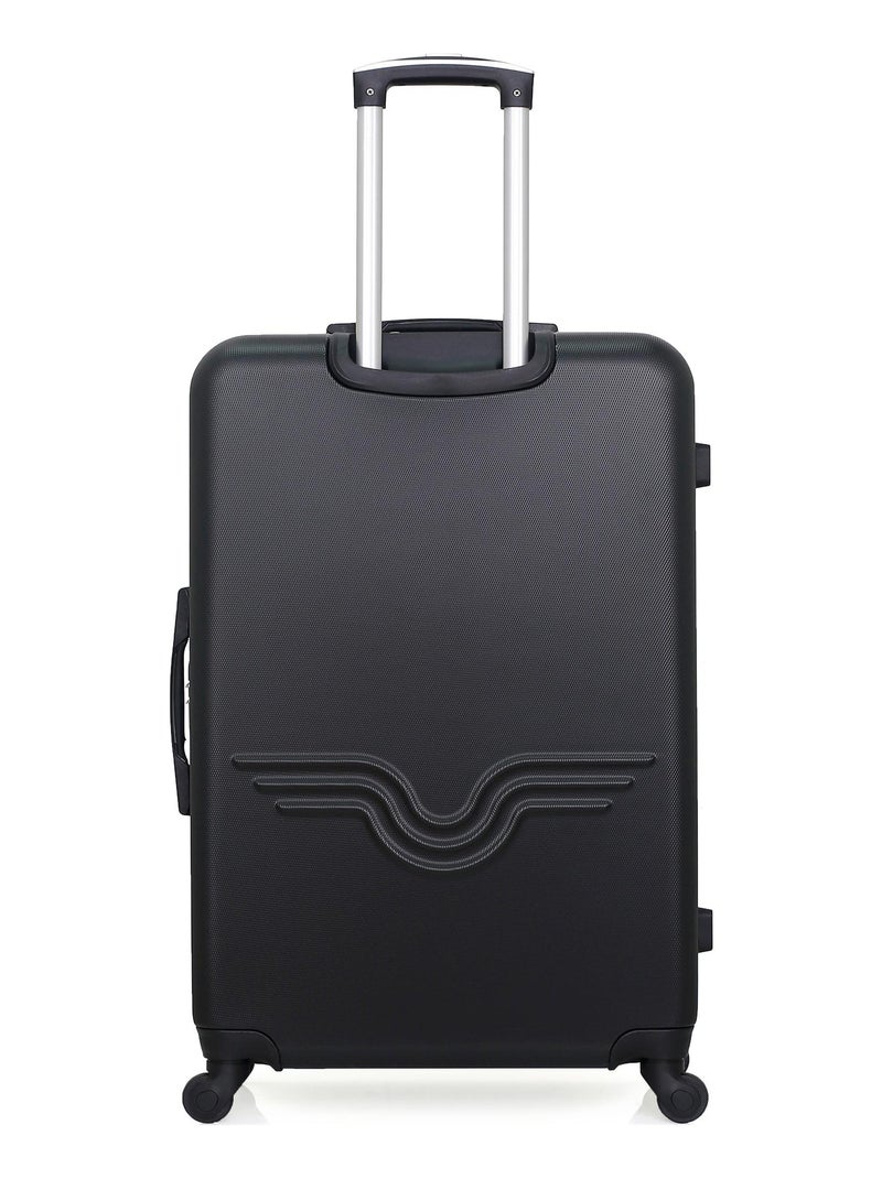 AMERICAN TRAVEL - Valise Grand Format BROOKLYN 75 cm 4 Roues Noir - Kiabi