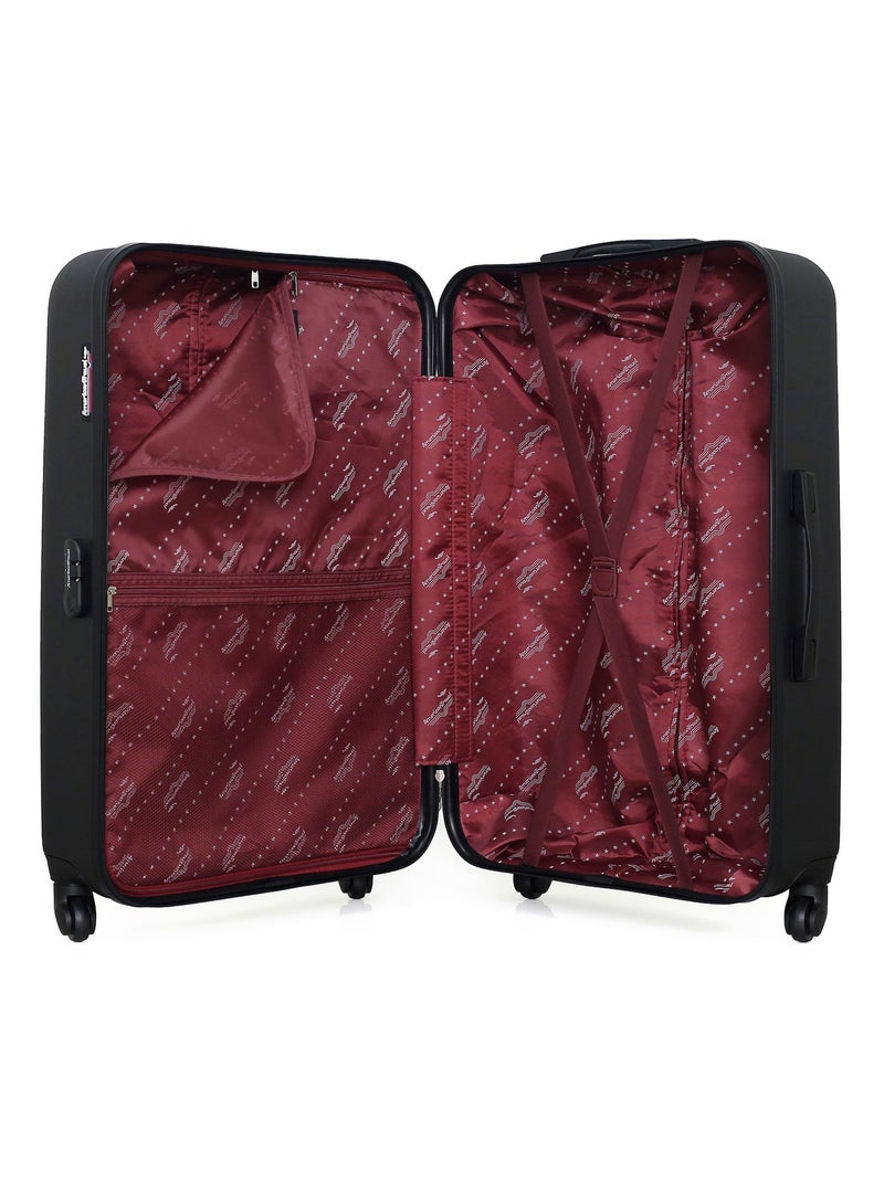 AMERICAN TRAVEL - Valise Grand Format BROOKLYN 75 cm 4 Roues Noir - Kiabi