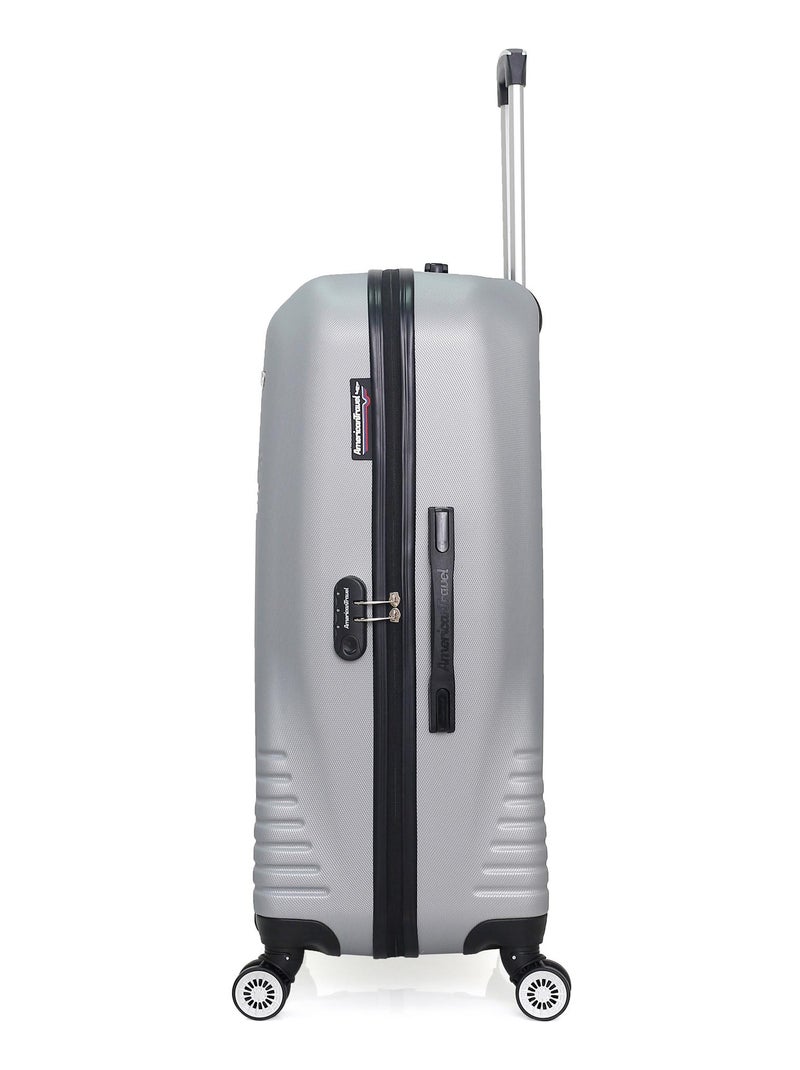 AMERICAN TRAVEL - Valise Grand Format DC 75 cm 4 Roues Gris - Kiabi