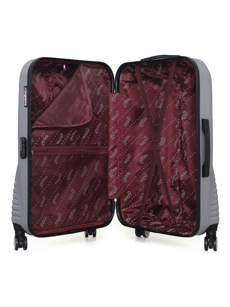 AMERICAN TRAVEL - Valise Grand Format DC 75 cm 4 Roues Gris - Kiabi