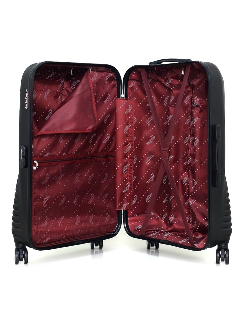 AMERICAN TRAVEL - Valise Grand Format DC 75 cm 4 Roues Noir - Kiabi