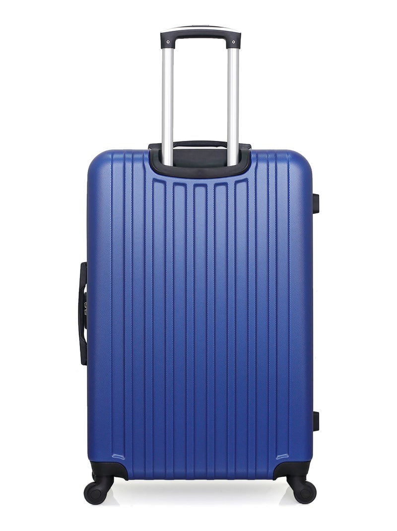 AMERICAN TRAVEL - Valise Grand Format SPRINGFIELD 75 cm 4 Roues Bleu Bleu marine - Kiabi