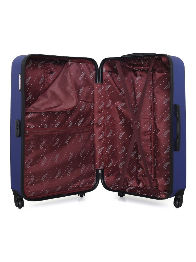 AMERICAN TRAVEL - Valise Grand Format SPRINGFIELD 75 cm 4 Roues Bleu Bleu marine - Kiabi