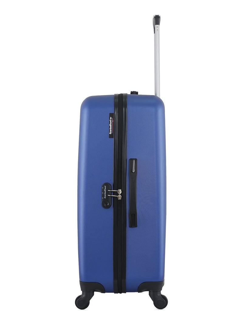 AMERICAN TRAVEL - Valise Grand Format SPRINGFIELD-A 70 cm 4 Roues Bleu Bleu marine - Kiabi