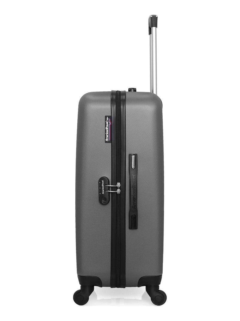 AMERICAN TRAVEL - Valise Moyenne SPRINGFIELD Gris foncé - Kiabi