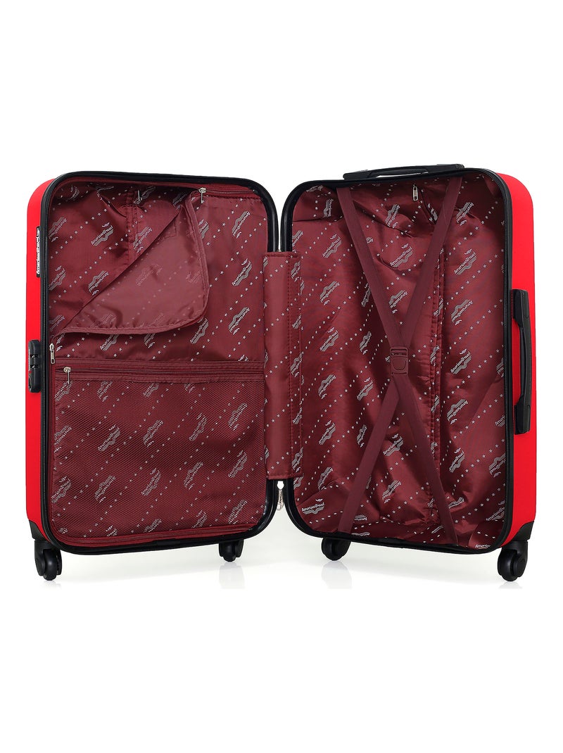 AMERICAN TRAVEL - Valise Weekend BRONX 65 cm 4 Roues Corail - Kiabi