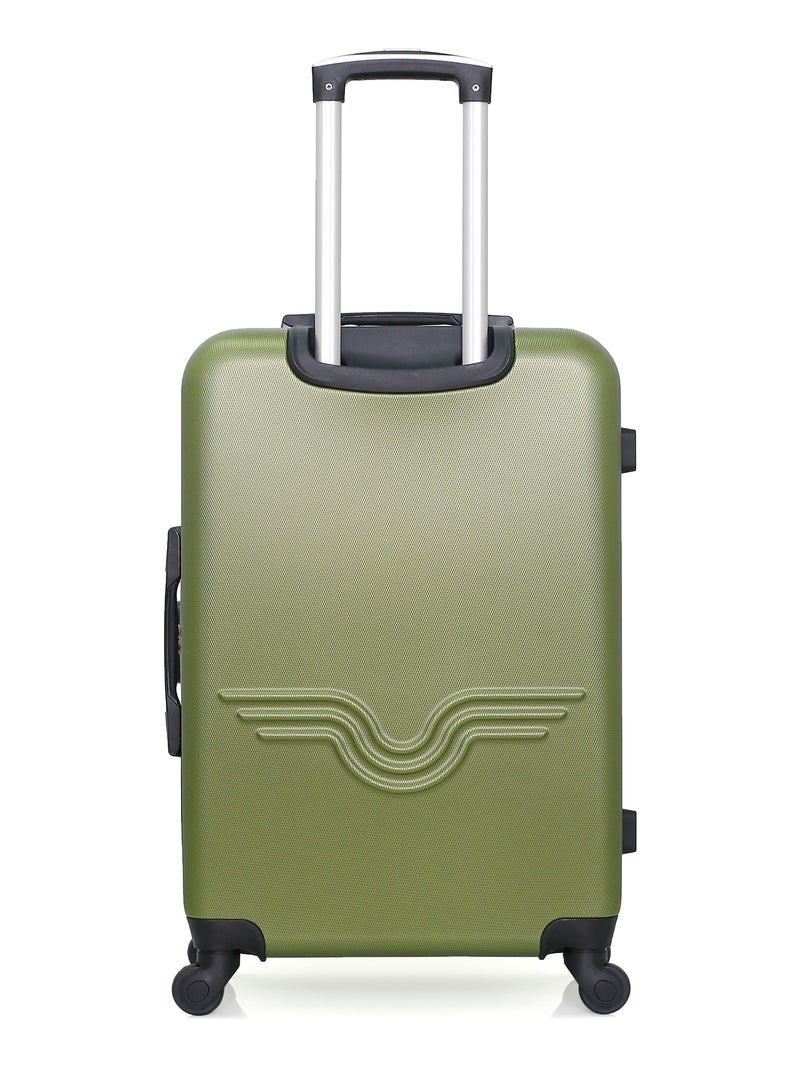 AMERICAN TRAVEL - Valise Weekend BRONX 65 cm 4 Roues Kaki - Kiabi