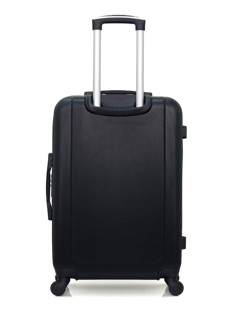 AMERICAN TRAVEL - Valise Weekend BUDAPEST 65 cm 4 Roues Noir - Kiabi