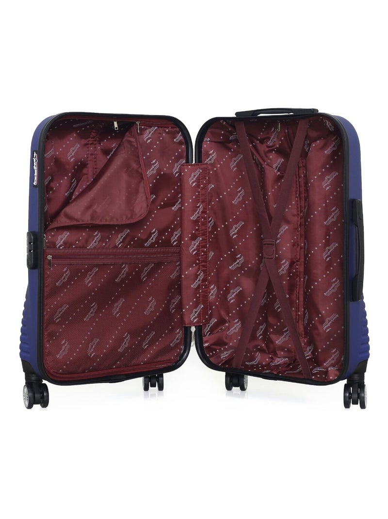 AMERICAN TRAVEL - Valise Weekend DC 65 cm 4 Roues Bleu Bleu marine - Kiabi