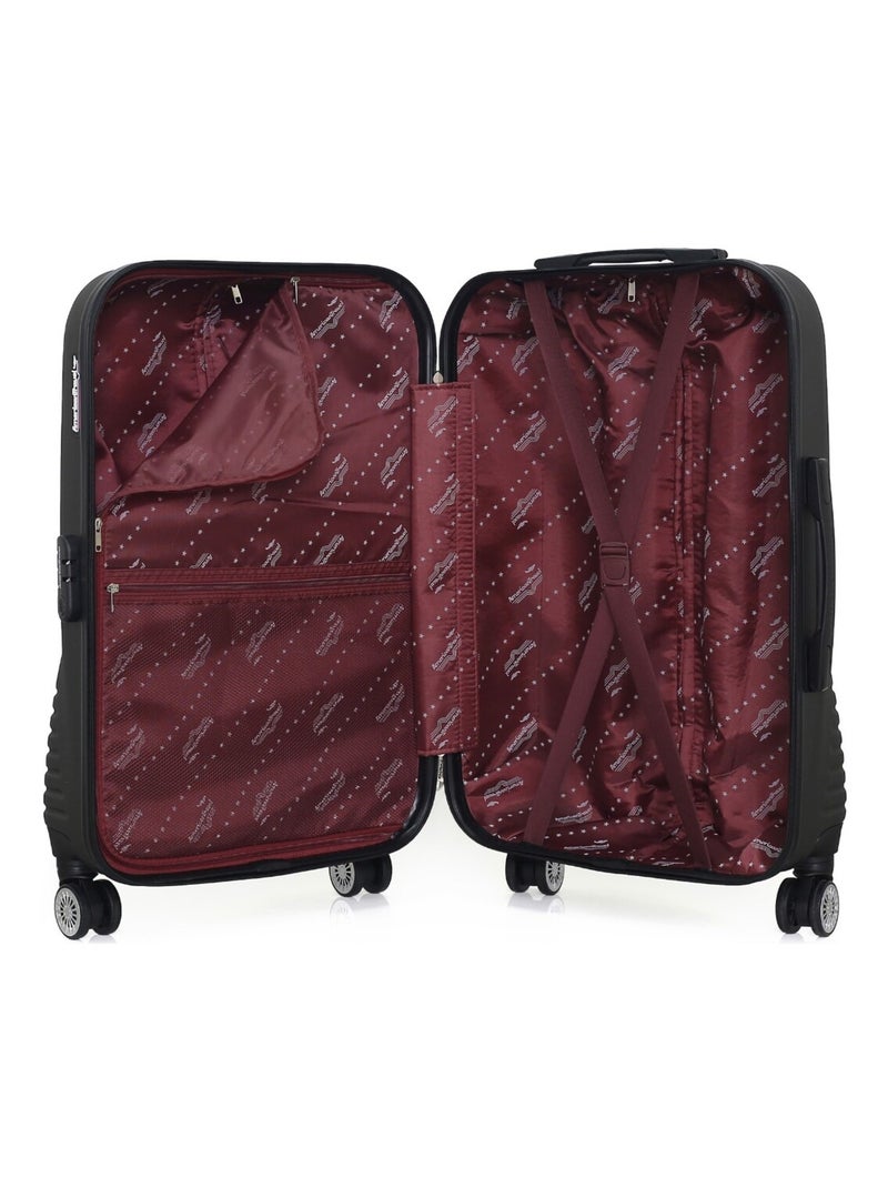 AMERICAN TRAVEL - Valise Weekend DC 65 cm 4 Roues Gris foncé - Kiabi