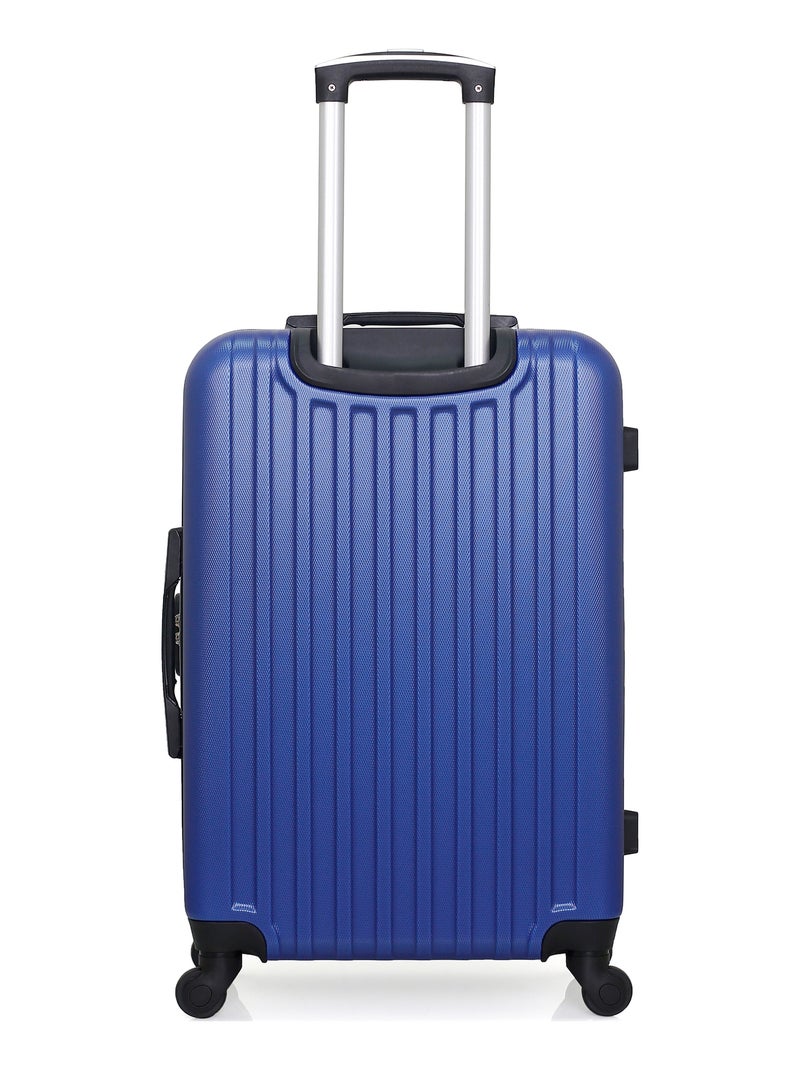 AMERICAN TRAVEL - Valise Weekend SPRINGFIELD 65 cm 4 Roues Bleu Bleu marine - Kiabi