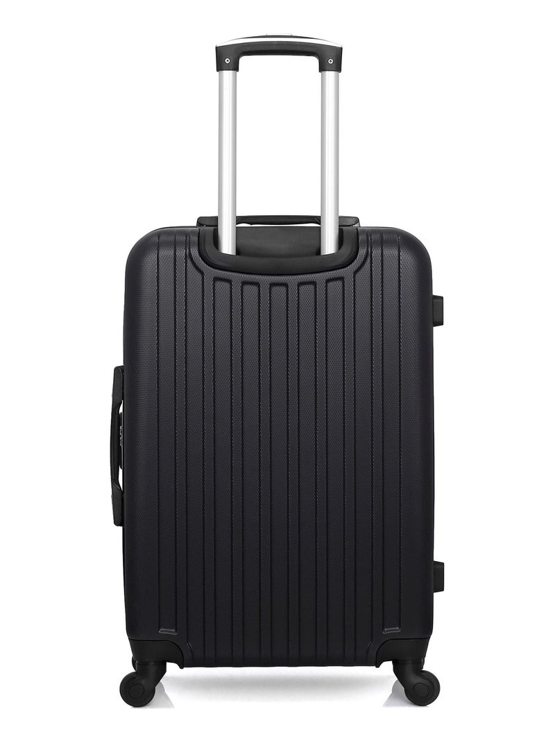 AMERICAN TRAVEL - Valise Weekend SPRINGFIELD 65 cm 4 Roues Noir - Kiabi