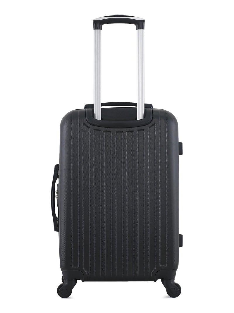 AMERICAN TRAVEL - Valise Weekend SPRINGFIELD-A 60 cm 4 Roues Noir - Kiabi