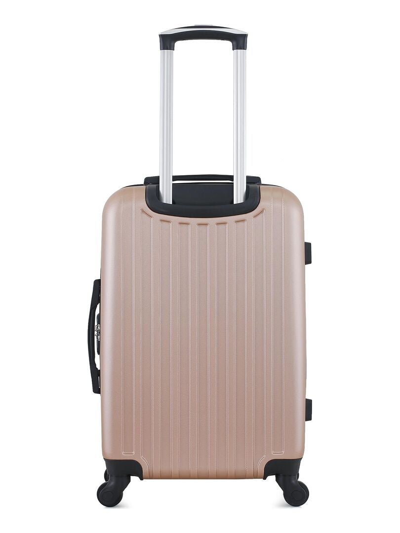 AMERICAN TRAVEL - Valise Weekend SPRINGFIELD-A 60 cm 4 Roues - Rose ...