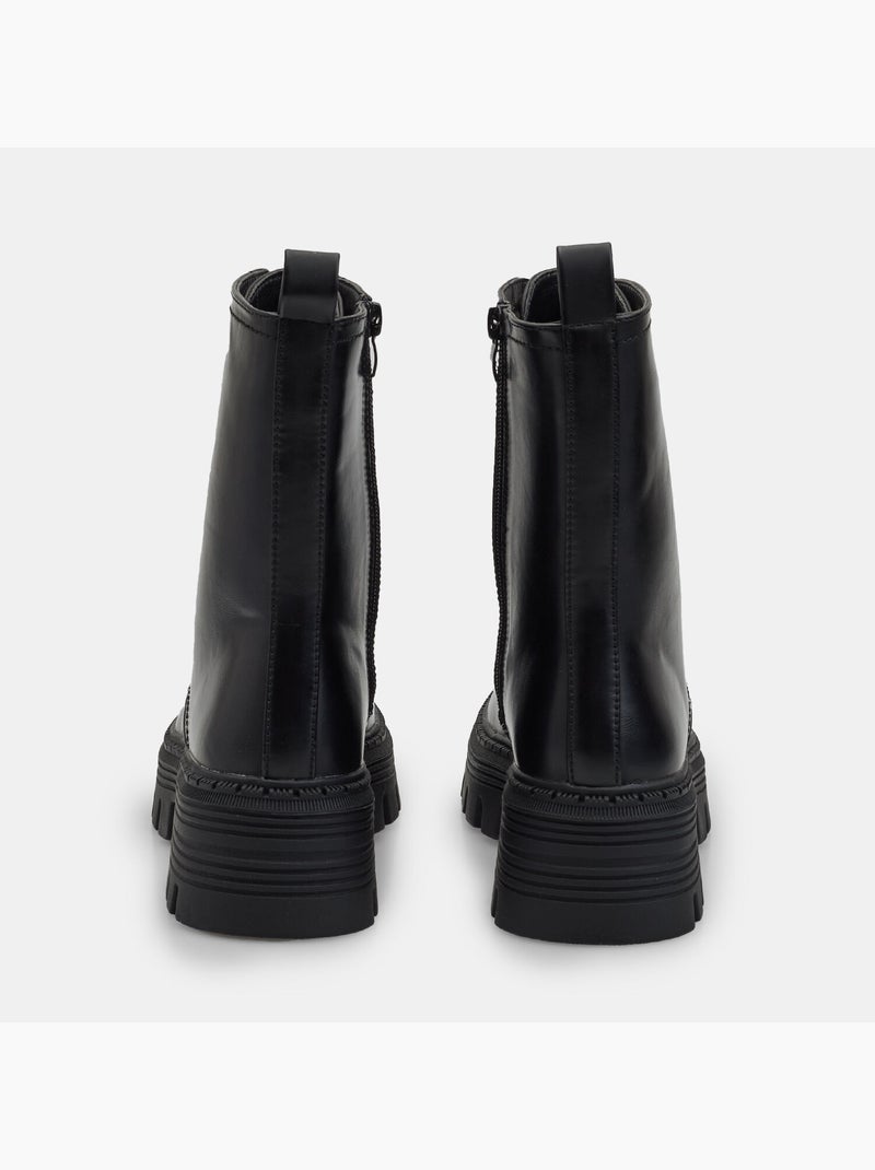 Anfibis pour femme Bata Noir - Kiabi