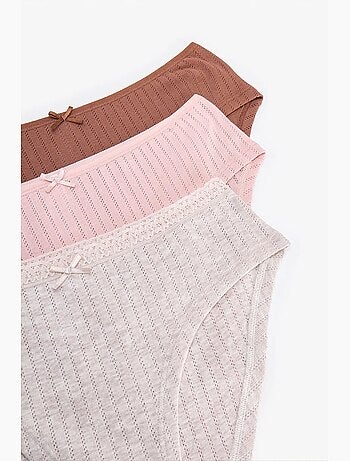 Angel wing pointel lot de 3 hipster penti