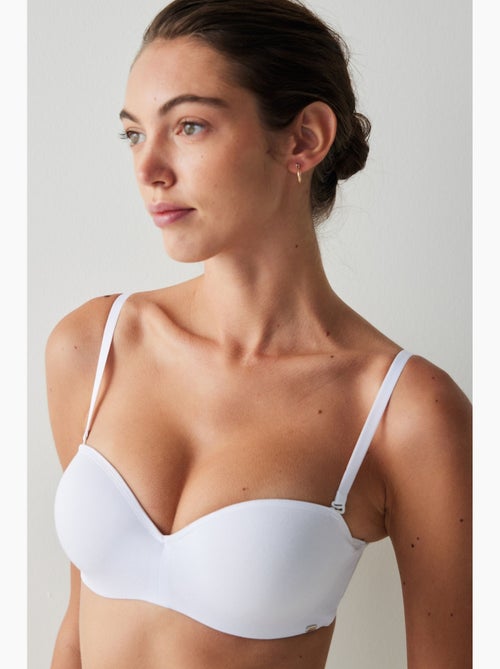 Angelina soutien-gorge bandeau push-up à armatures penti - Kiabi Angelina soutien-gorge bandeau push-up à armatures penti - Kiabi